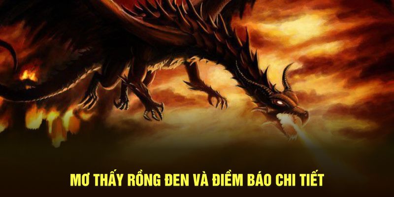 Mơ thấy rồng đen và điềm báo chi tiết